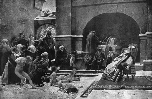 Елизавета Батори. Автор - Иштван Чок, опубликовано в газете от 29 сентября 1895 года. Источник: wikimedia