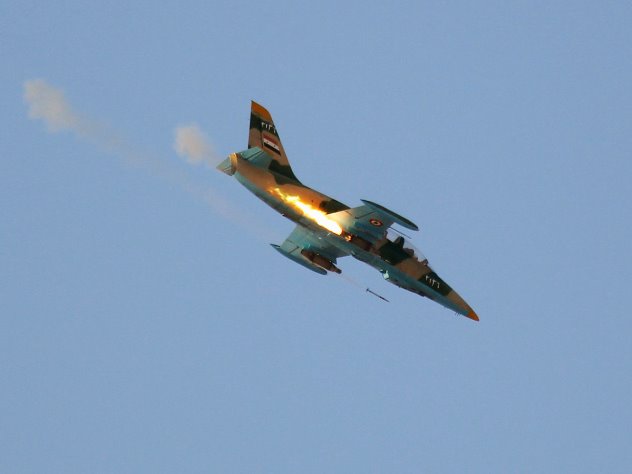В Сирии сбит истребитель Су-24