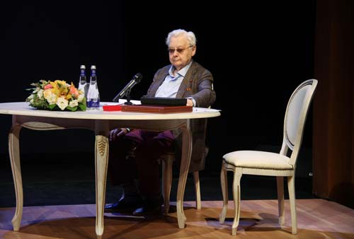 Олег Табаков на сборе театральной труппы, август 2017 года. Globallookpress.com