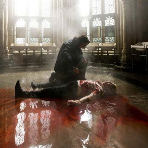 Драко Малфой, подвергшийся заклятию сектумсемпра. Фото: pottermore.com