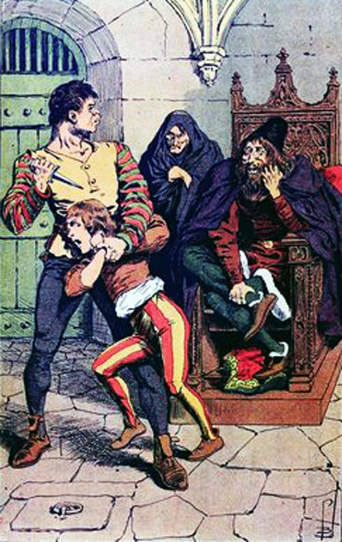 Иллюстрация из старинной книги «Жиль де Рэ, вампир Бретани». Wikipedia 