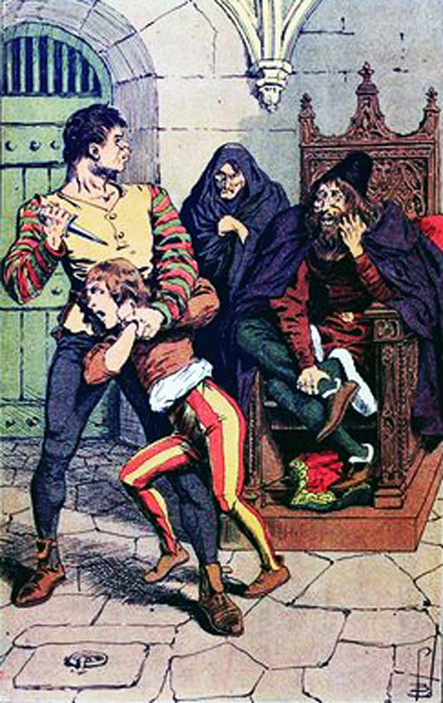 Иллюстрация из старинной книги «Жиль де Рэ, вампир Бретани». Wikipedia