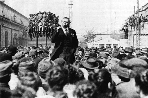 Бела Кун во время Венгерской революции, 1919 год. Источник: Wikimedia.org
