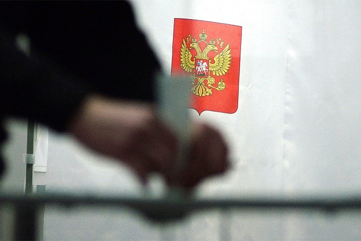 В России начался подсчет голосов на выборах президента