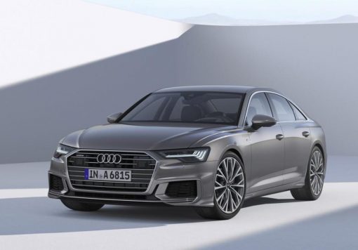 Audi показала в Женеве представительский седан A6. Внешне автомобиль стал практически копией флагманского лимузина A8, а интерьер немцы позаимствовали у другой своей модели — А7 Sportback. Фото: Audi