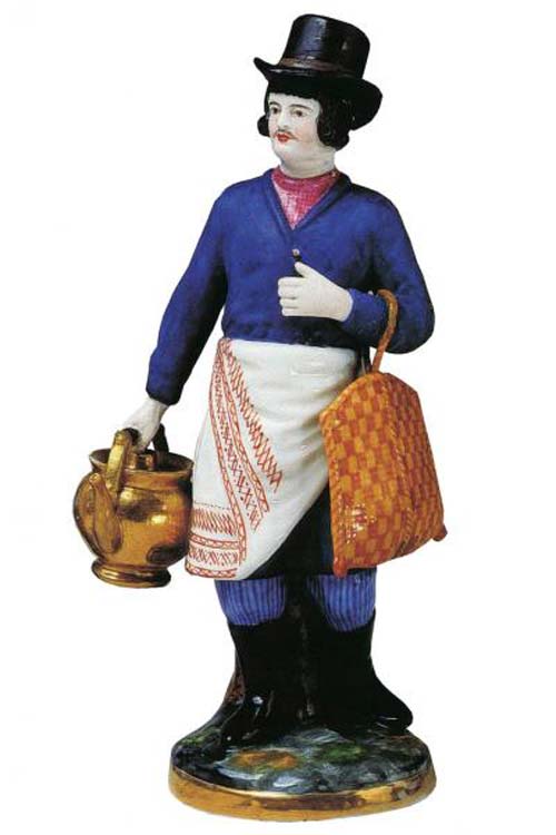 Сбитенщик. Статуэтка из коллекции Государственного Русского музея. rusmuseumvrm.ru