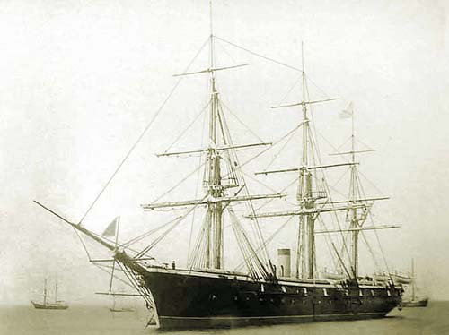 Парусный корвет «Варяг». wikipedia