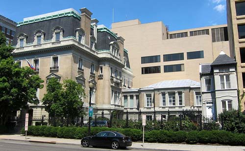 Здание посольства СССР в Вашингтоне. Wikimedia