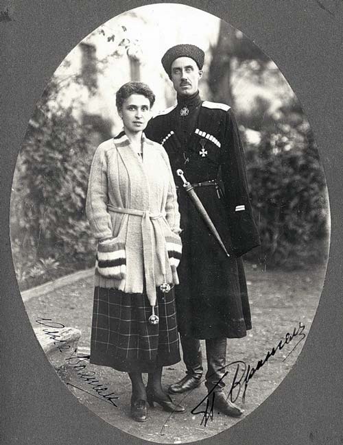 Врангель с женой Ольгой, разделившей с ним все тяготы революции, войны и эмиграции. Фото: wikimedia.org