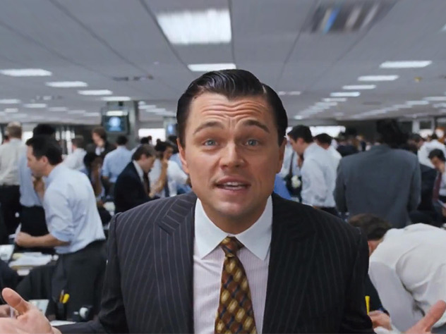 Кадр из фильма "Волк с Уолл-Стрит"