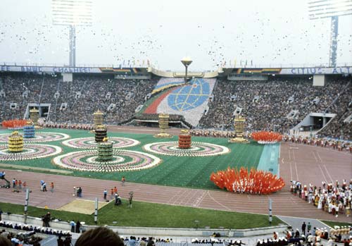 Открытие Олимпиады в Москве, 1980 год. Источник: wikimedia.org