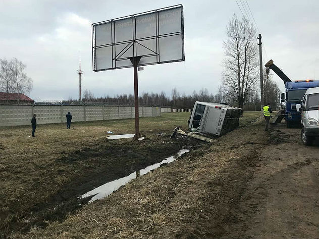 В Тверской области завели дело после аварии автобуса с паломниками