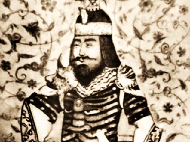 Портрет Тимура. Миниатюра XV в. Источник: wikimedia.org