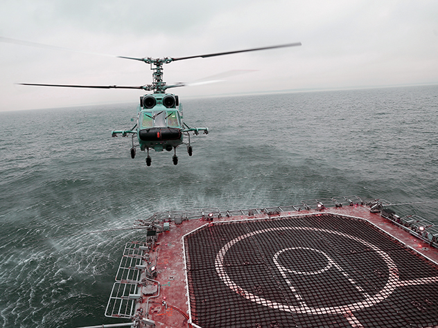 Пропавший вертолет Ка-29 найден в Балтийском море