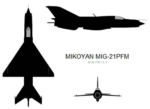 «Балалайка». Просто посмотрите на МиГ-21 снизу и поймете, почему его так называют. Фото: wikimedia.org