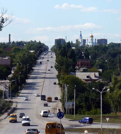 Город Шахты, вид на улицу Советская. Источник: wikimedia.org