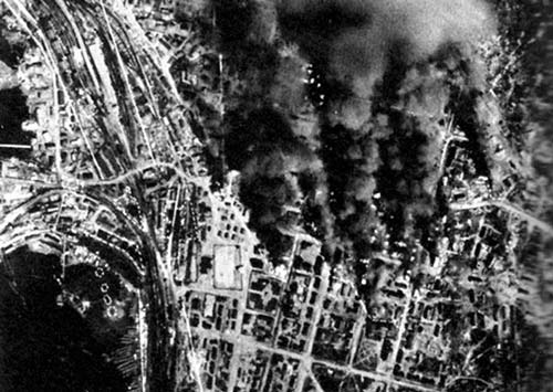 Результаты ночной бомбардировки Берлина. Источник: mil.ru