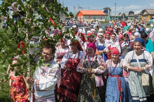Троицкие гуляния в Татарстане. Фото: Егор Алеев / ТАСС