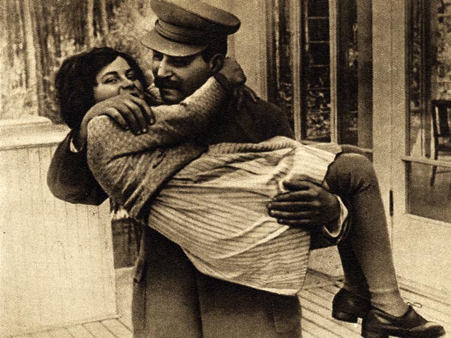 Сталин с дочерью Светланой, 1935 год. Источник: wikimedia.org