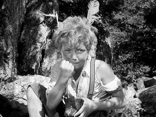 Сережа Тихонов в комедии «Деловые люди», 1962 год. Кадр из фильма