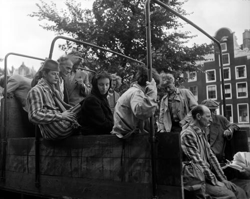 Момент съемок фильма об Анне Франк, Амстердам. Источник: wikimedia.org