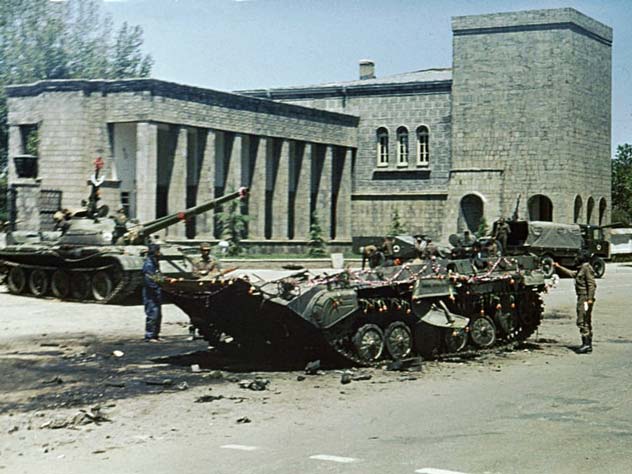Улицы Кабула утром 28 апреля 1978 года. Источник: wikipedia.org