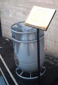 Малая глубинная бомба времен Второй мировой войны. Фото: wikimedia.org