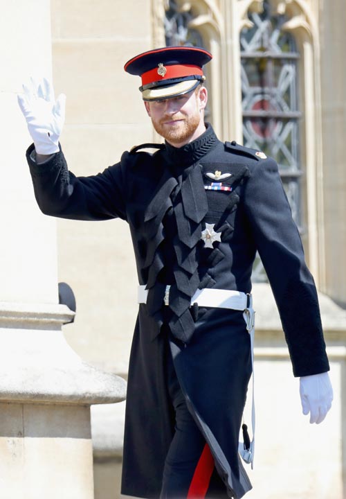 Принц Гарри на свадьбе с Меган Маркл, май 2018 года. Фото: globallookpress.com