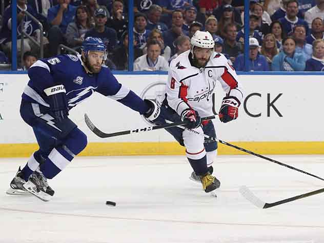 NHL: Stanley Cup Playoffs-Washington Capitals at Tampa Bay Lightning