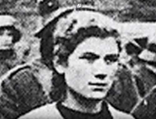 Маша Брускина, фотография перед казнью, 26 октября 1941 года. Источник: кадр YouTube