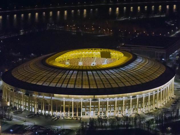 Стадион «Лужники» в Москве.