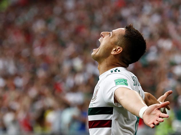 Команда Мексики выиграла матч со счетом 2:1 у сборной Южной Кореи