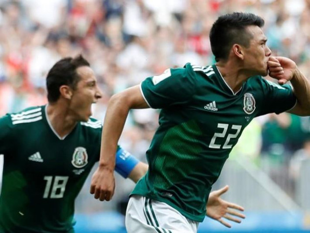 Матч Мексика - Германия завершился со счетом 0:1