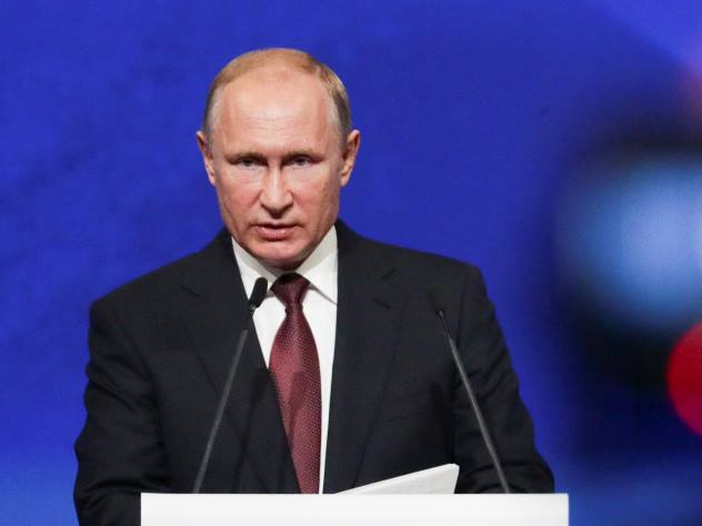 Президент России Владимир Путин