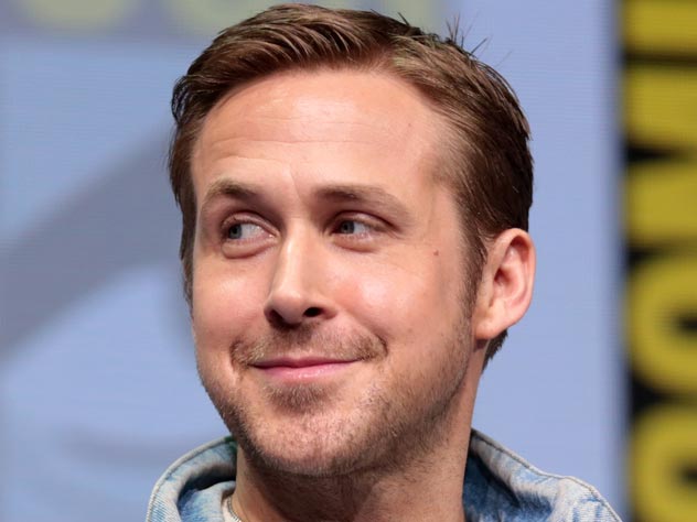 Гослинг с дочкой