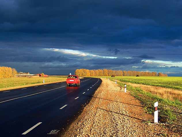 Дороги в России одни из худших в мире