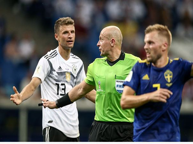Сборная Германии вырвала победу у Швеции со счетом 2:1