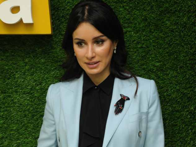 Известная телеведущая, руководитель канала «Матч ТВ» Тина Канделаки посетила базу сборной России в Новогорске.