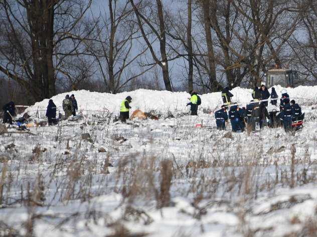 СК: экипаж виноват в крушении самолета Ан-148 в Подмосковье