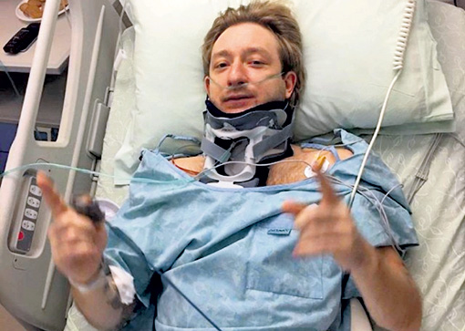 Несмотря на усилия израильских врачей, из-за болей в спине Евгений Плющенко не смог откатать всю олимпийскую программу