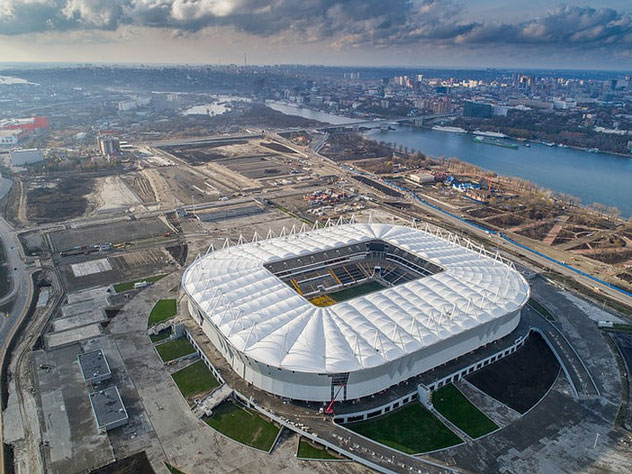 Власти Ростова-на-Дону обещали сдувать пылинки со стадиона