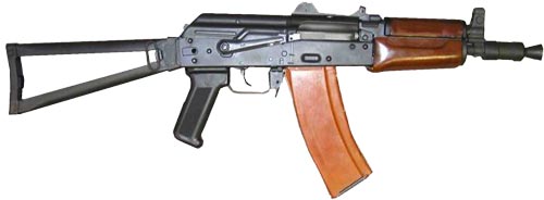 Автомат Калашникова АК-74У (укороченный). Источник: wikimedia.org