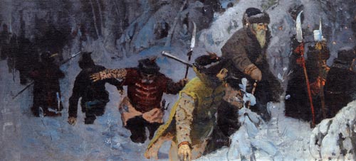 Михаил Нестеров. «Иван Сусанин», 1884 год