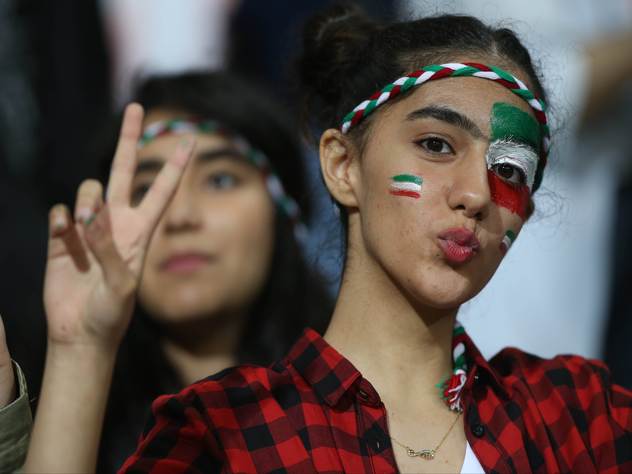 В Казани на матче мундиаля задержали иранскую болельщицу