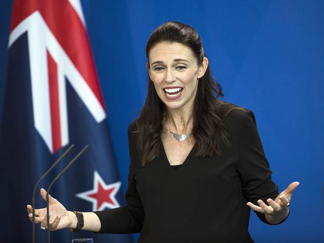 Премьер-министр Новой Зеландии Джасинда Ардерн.