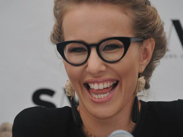 Телеведущая Ксения Собчак