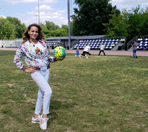 Анна Калашникова планирует сделать из сына звезду футбола и бизнеса