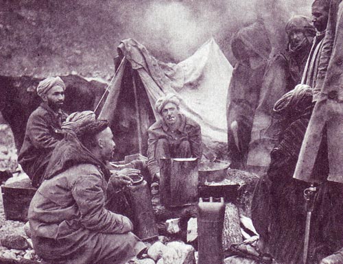 Марокканские гумьеры в Монте-Кассино, январь 1944 года. Источник: wikimedia.org
