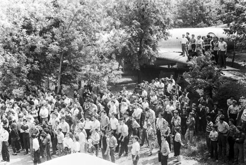 Конкурс культуристов в Люберцах, 1987 г. Фото: Метелица Сергей, Чуйко Леонид / Фотохроника ТАСС