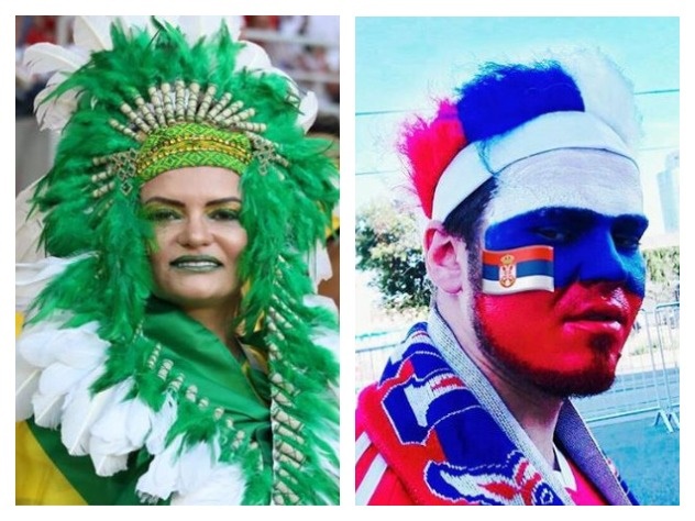 Матч Бразилия - Сербия в Москве